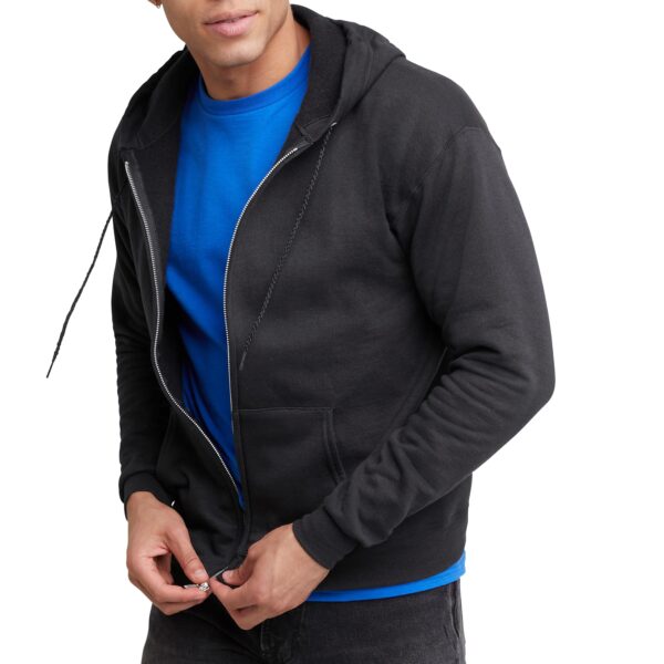 Mens EcoSmart Fleece Full Zip Hoodie