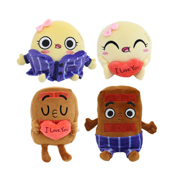 Choco and Pancake Plush 4PCS