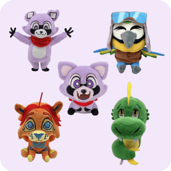 Indigo Park Plush 5PCS