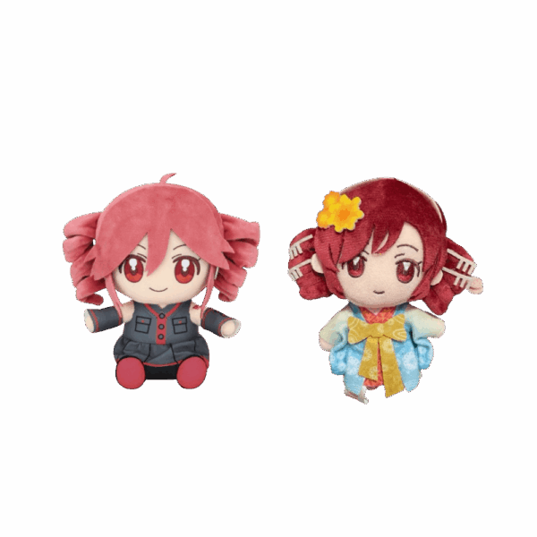 Kasane Teto Plush 2PCS Style A 1