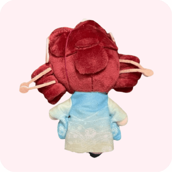 Kasane Teto Plush With Flower Petal Pin 1
