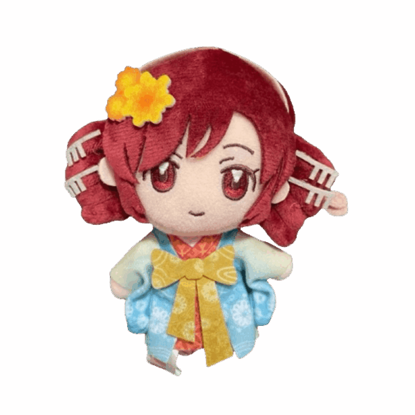 Kasane Teto Plush With Petal Pin 2