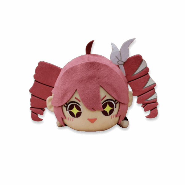 Lying Kasane Teto Plush with Hairpin 1 2