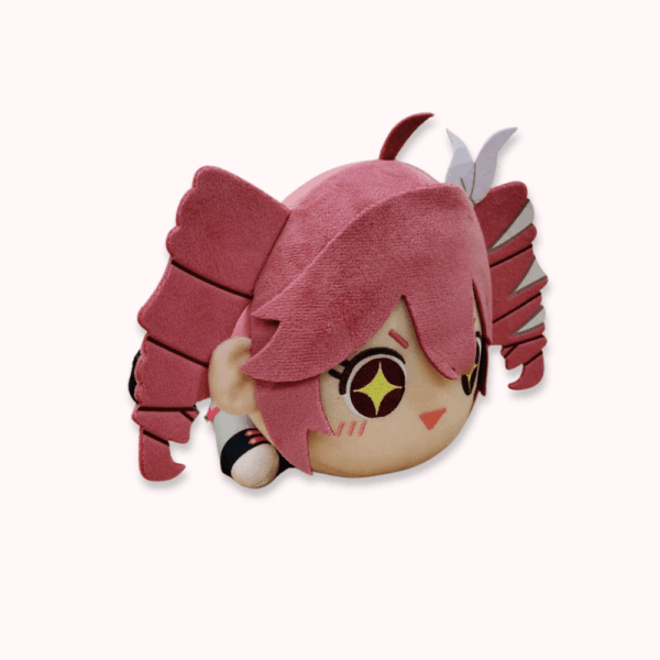 Lying Kasane Teto Plush with Hairpin 2 1