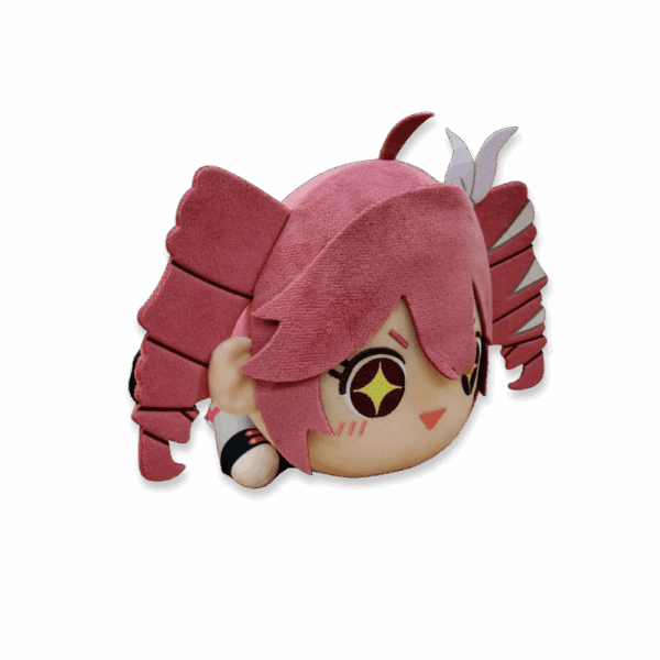 Lying Kasane Teto Plush with Hairpin 3 1