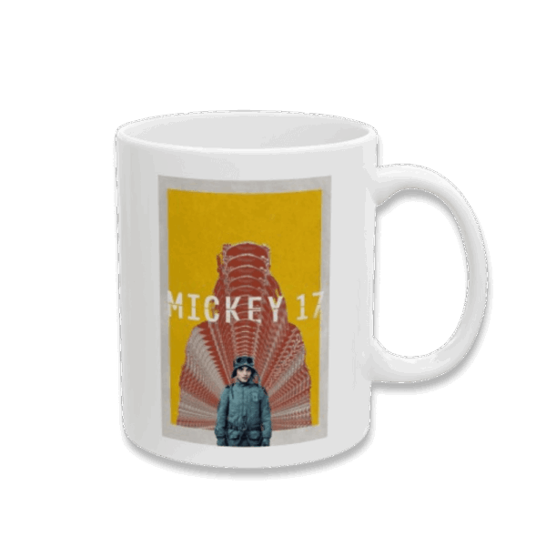 Mickey 17 Yellow Poster Mug
