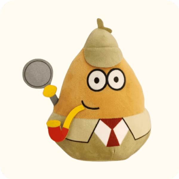 Pou Plush Detective