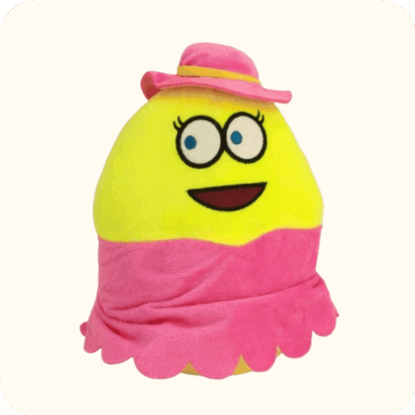 Pou Plush Lady