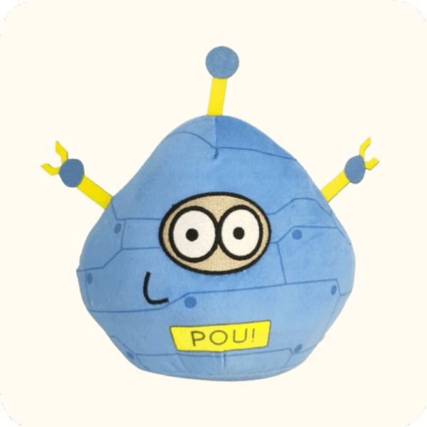 Pou Plush Robot