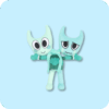 Seafoam Razzle Dazzle Plush