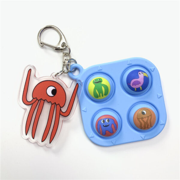 Garten of Banban Pop it Keychain 4